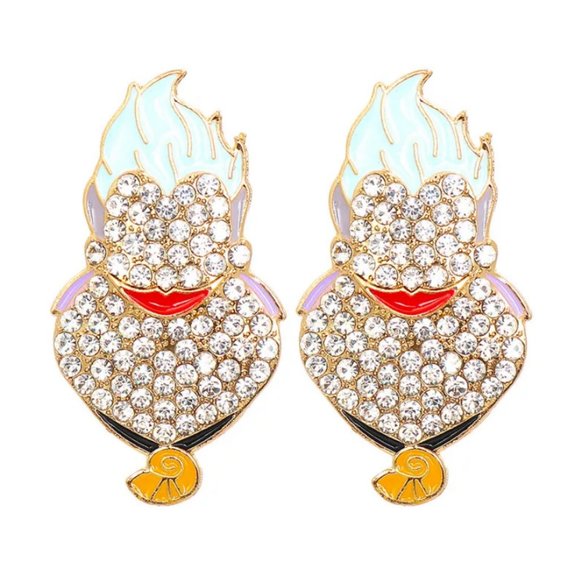 Jewelry - Ursula Disney Villains Earrings - Big (80)